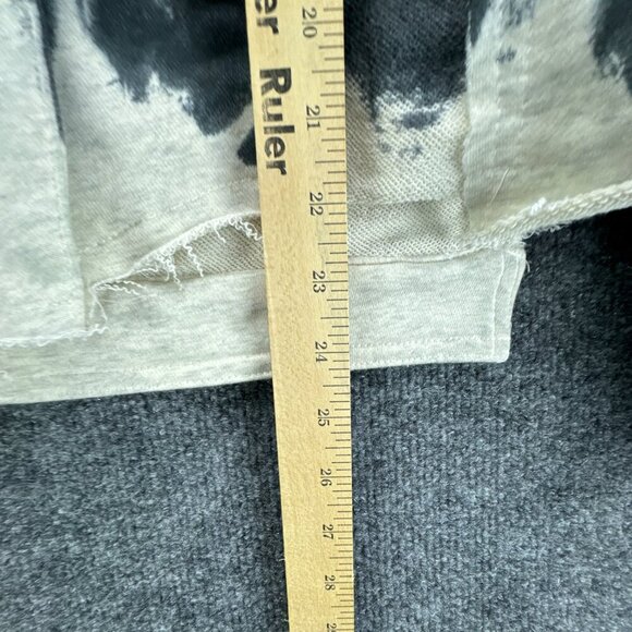 POL Knit Jacket Womens Small Swish‎ Splash Tie Dye Boxy Raw Front Hem Oversized - Picture 10 of 12